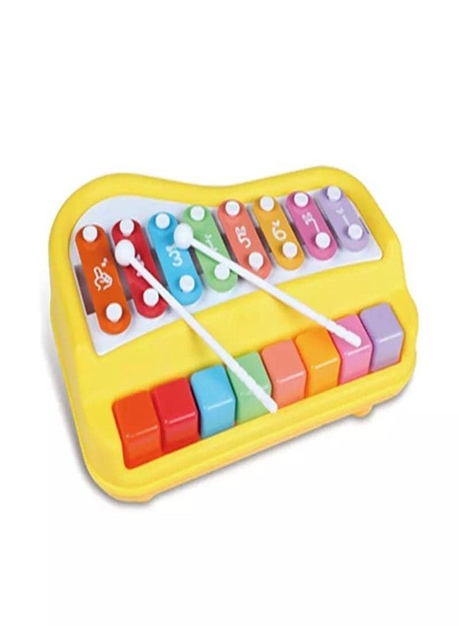 HEERWA TOYS Xylophone Musical Toy for Kids 8 Scale - Piano Keyboard for 1 Year Baby Boy Girl | Birthday Gift for Kids 6-12 Months | Educational Toy for Toddlers, Non-Battery - Image 3